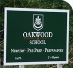 school signs and banners