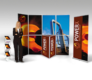 Modular 100 Kit - Compact Literature Rack + Eco-Rolla + Modular 100 Display