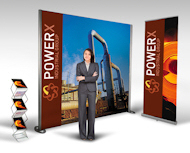 Linear Kit - Compact Literature Rack + Eco-Rolla + Linear Display