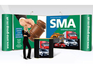 Pro-Kit 700 - 2x2m Mega Jumbo Pop-Up + 2x Pop-Up Towers + Reception Desk
