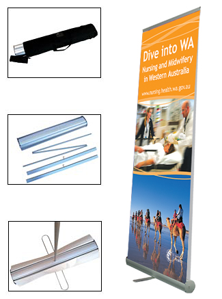 ECO ROLLA II BANNER STAND