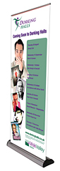 retractable banner stand