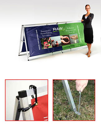 ROLLA II BANNER STAND