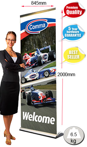roll up banner stand