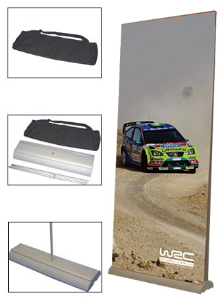 ROLLA II BANNER STAND