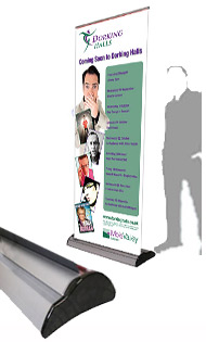 retractable banner stand