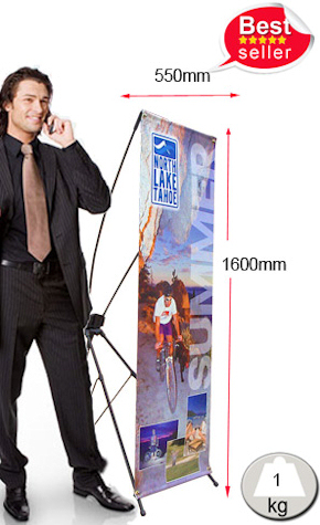 Lightweight Budget Banner stand