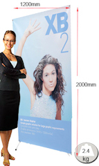 indoor banner stands