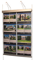 Eyecatching rotating window display