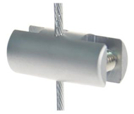Small Double Sided Cable Display Panel Clamp