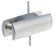 Large Double Sided Cable Display Panel Clamp