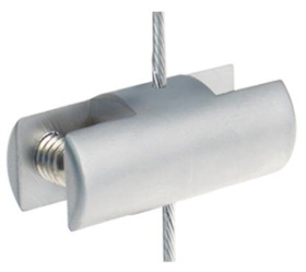 Large Double Sided Clamp for Cable Displays