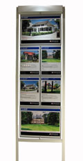 Eyecatching rotating window display
