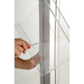 Easily attach Acrylic brochure pocket to Dynamic Display Sta