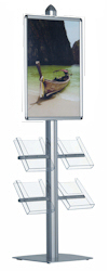 multifunctional Dynamic Poster Display ideal for instore POS and showrooms