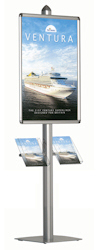 multifunctional Dynamic Poster Display ideal for instore POS and showrooms