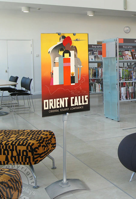 Roller Banner Stand Ideal for Shopping Centres