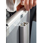 A4 Snap Frame slots into central post for display stand