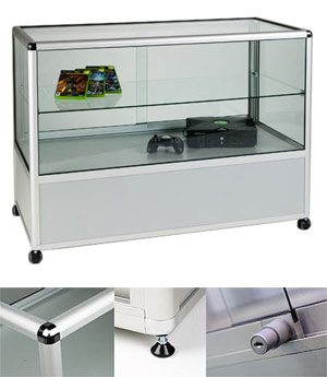 glass display cabinets