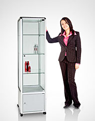 trade show exhibit case