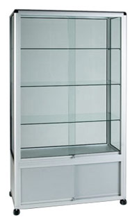 trade show display case
