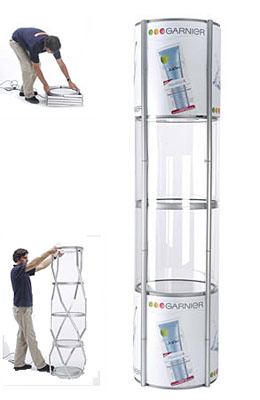 portable display case