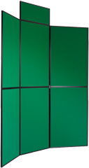 LARGE CUSTOM POLE AND PANEL MODULAR DISPLAYS