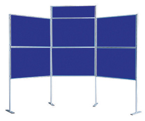 SIX POLE AND PANEL STAND