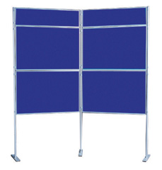 SIX POLE AND PANEL STAND