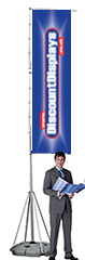 PORTABLE FLAG POLES