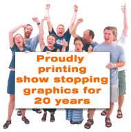 GIANT BANNA JUMBO OUTDOOR BANNER STANDS