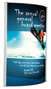 back lit frame display lightbox