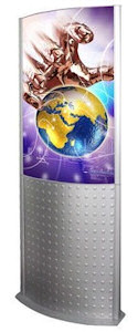 Illuminated Poster Display