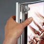 Snap frame for easy poster changing