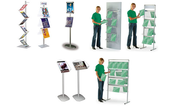 Leaflet Stand Free standing