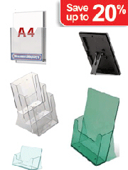 Counter Desktop Brochure Holders