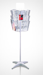 ROTATING LEAFLET DISPENSER