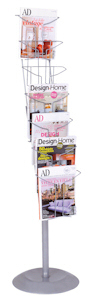 Albi Magazine Holder Display Rack