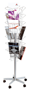 Albi Rotating Floor Unit Brochure Carousel Displays