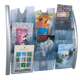 Wall Mount Magazine Rack Large Literature Rack