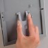 Counter support clips on easily