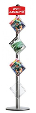 Free Standing Leaflet Dispenser