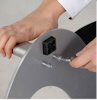 Free standing leaflet display