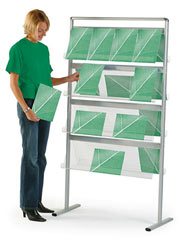  brochure display stand