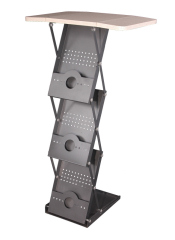 A4 3 pocket leaflet dispenser