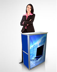 COST EFFECTIVE DEMONSTRATOR PROMOTIONAL COUNTER