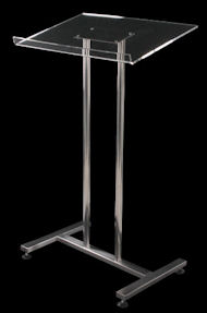 Acrylic & Metal Podium