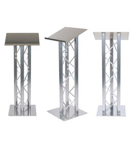 Compact Metal Truss Podium