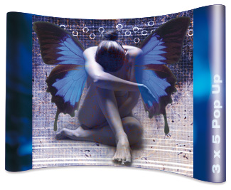 3 X 5 POP UP DISPLAY STANDS