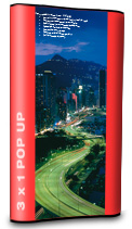 graphic pop up stand